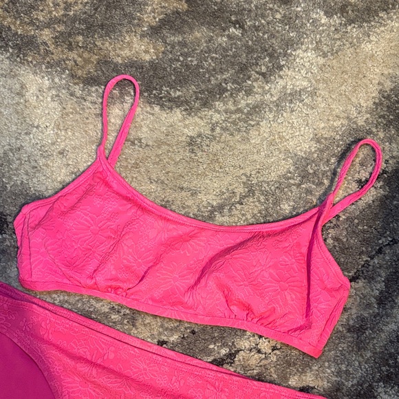 Xhilaration Bright Pink Bikini Set - Picture 2 of 5